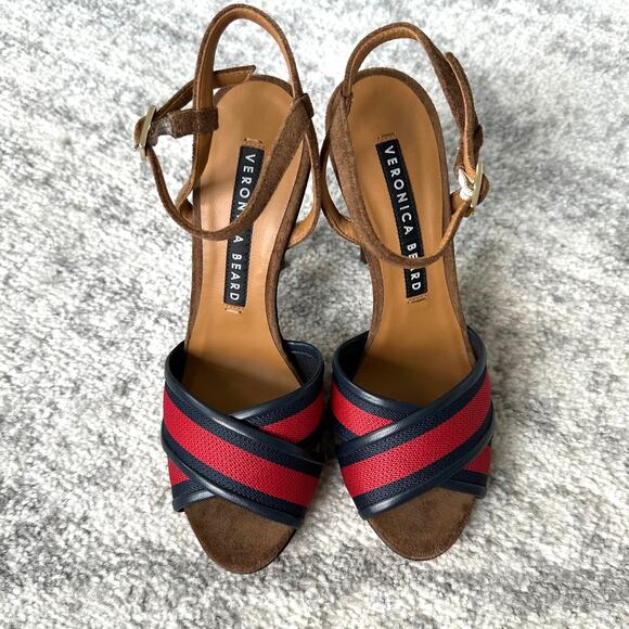 Veronica Beard Olympia Sandals IT 36.5 / US 6.5 - Picture 3 of 10